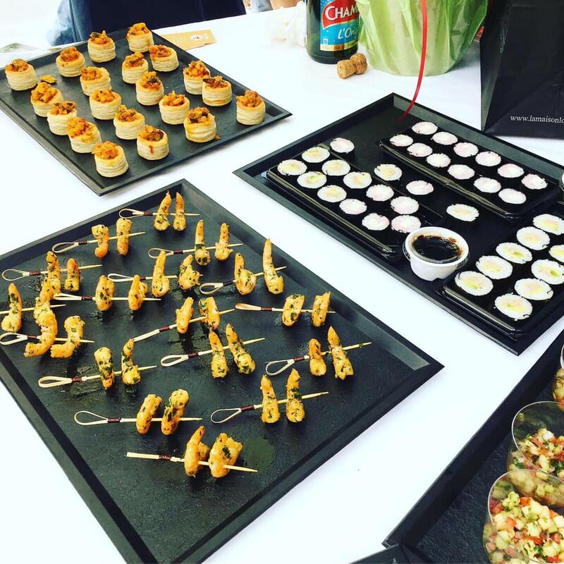 Buffet - A la carte - Cook Away possède un large choix de mises en bouche 