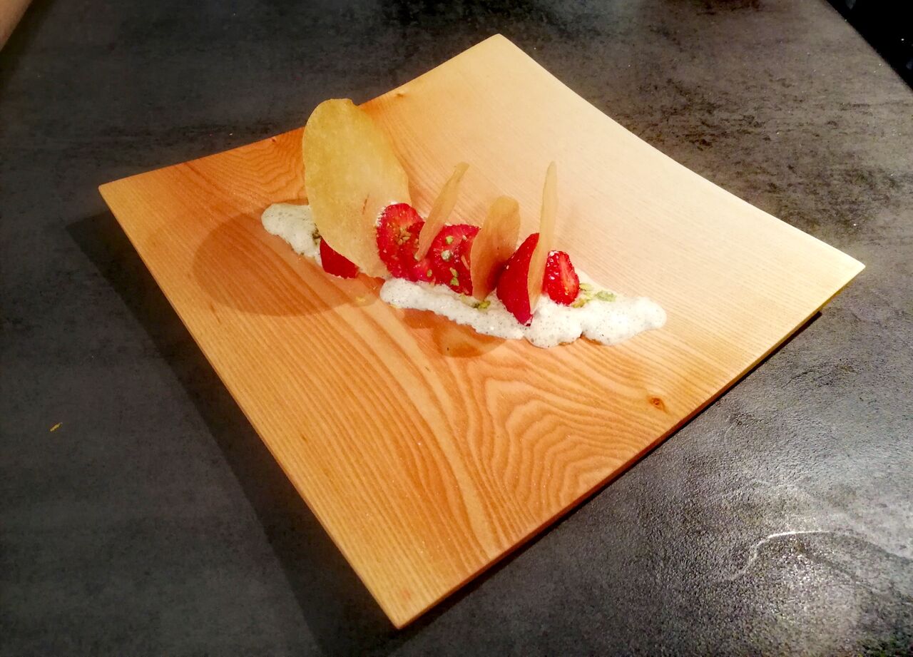 Léger brick fraises