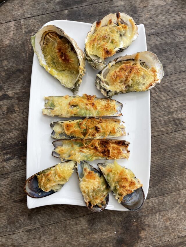 L'assiette gratinée, un régal !