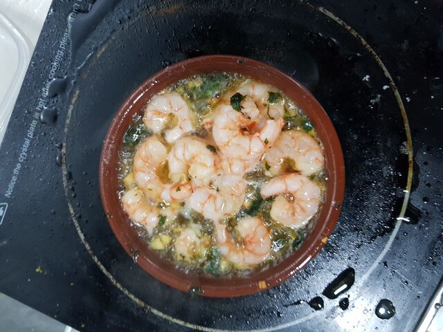 Gambas al ajillo 