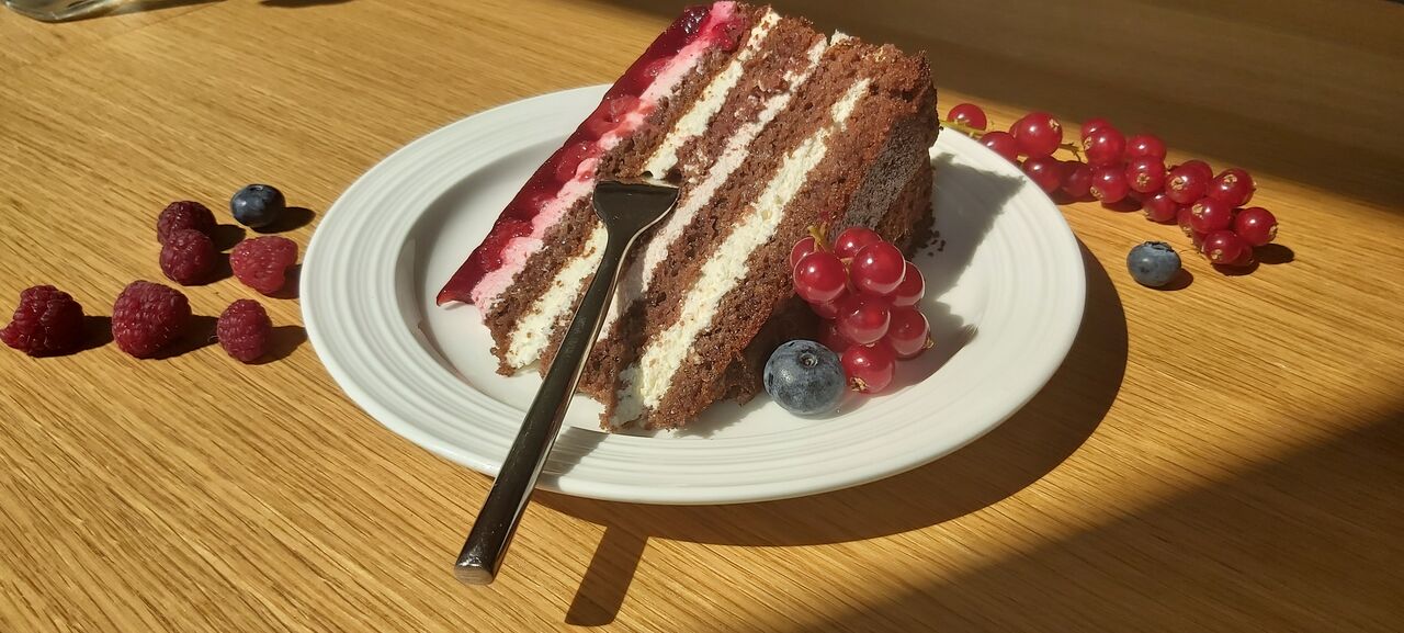 Himbeer-Schmand Torte