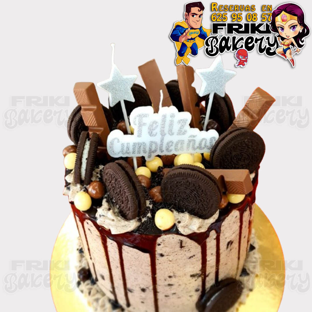 Tarta de Cumpleaños de Chocolate