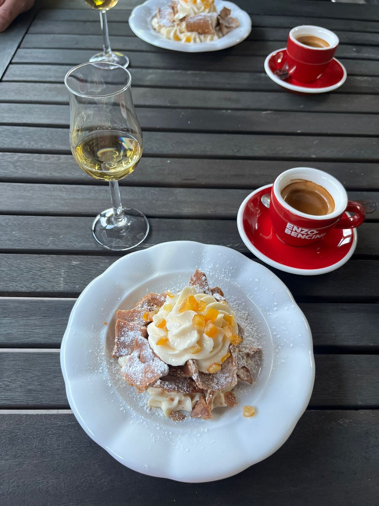 Dolce, caffe & grappa