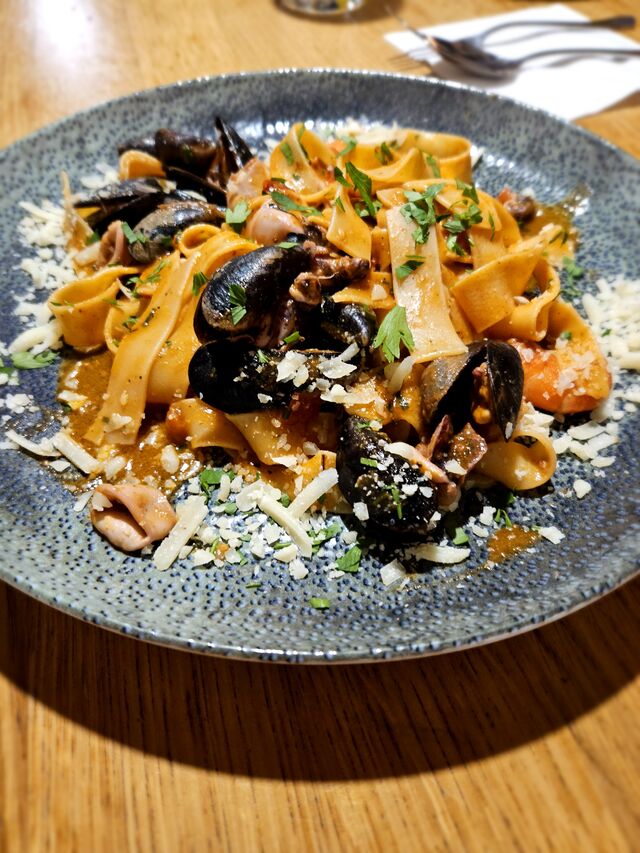 Tagliatelle Frutti die Mare