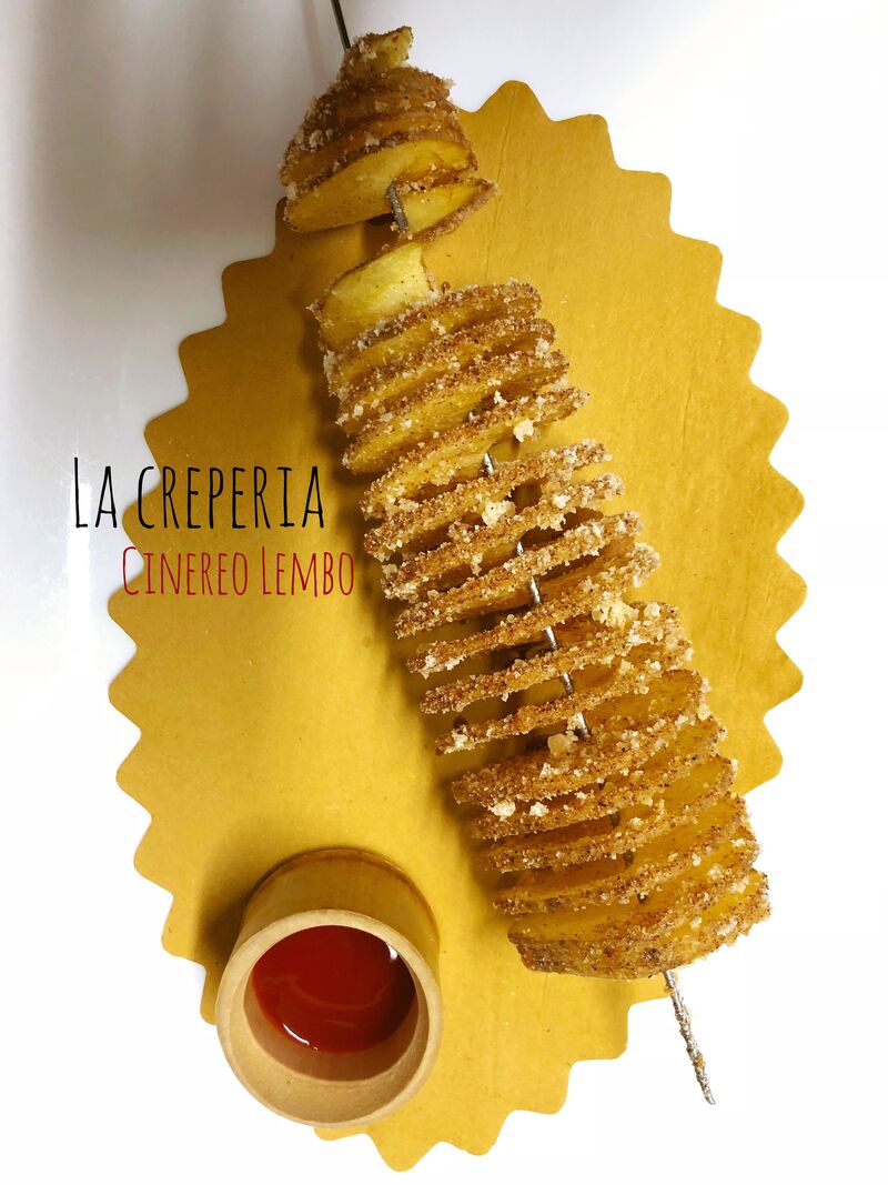 La Spiral Patata e salsa cheddar