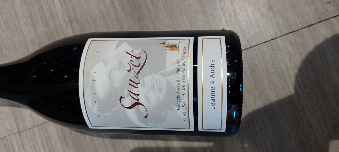 Jeanne et André rouge
Domaine de Sauzet
100% Syrah
18€