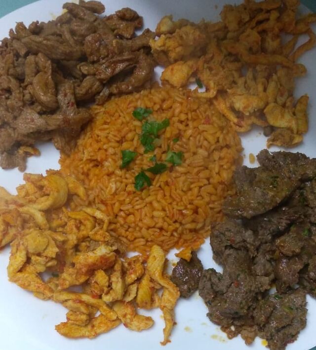 Kafta grillé / Shawarma poulet / blé...