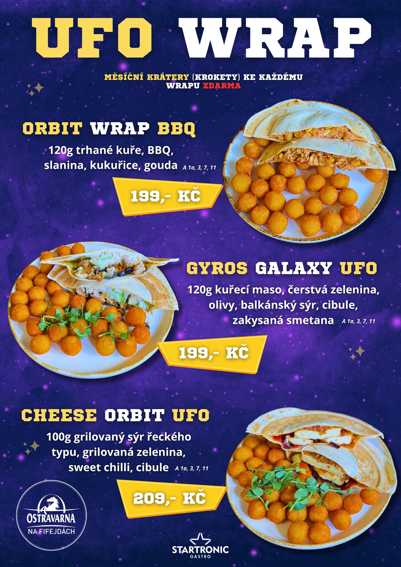 UFO Wrapy plné chuti