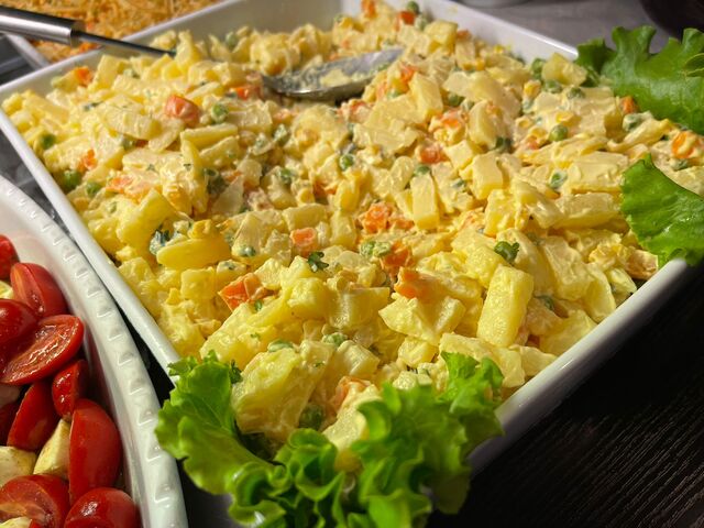 insalata di patata o insalata russa 