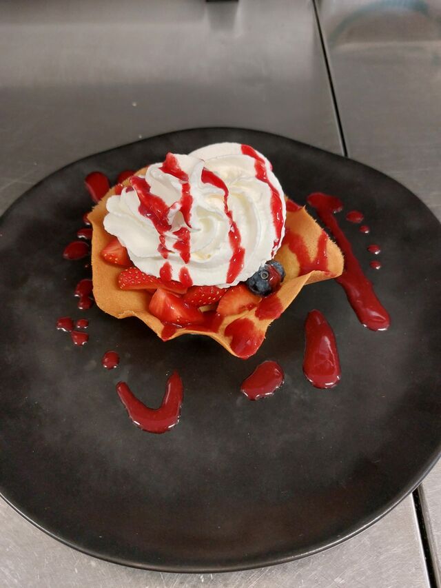 Tulipe de fruits rouges 