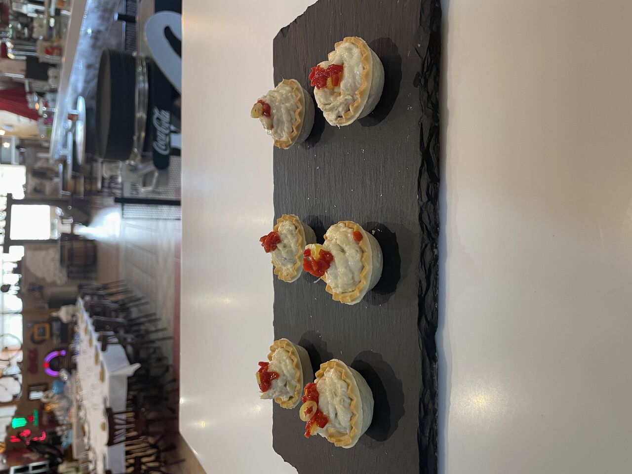 Tartaleta de ensaladilla rusa, formato coctel