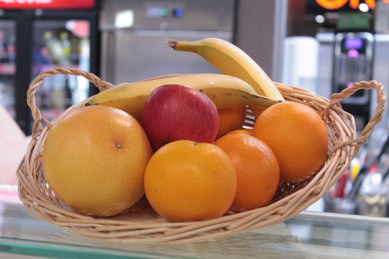 Et même des fruits pour les moins gourmands