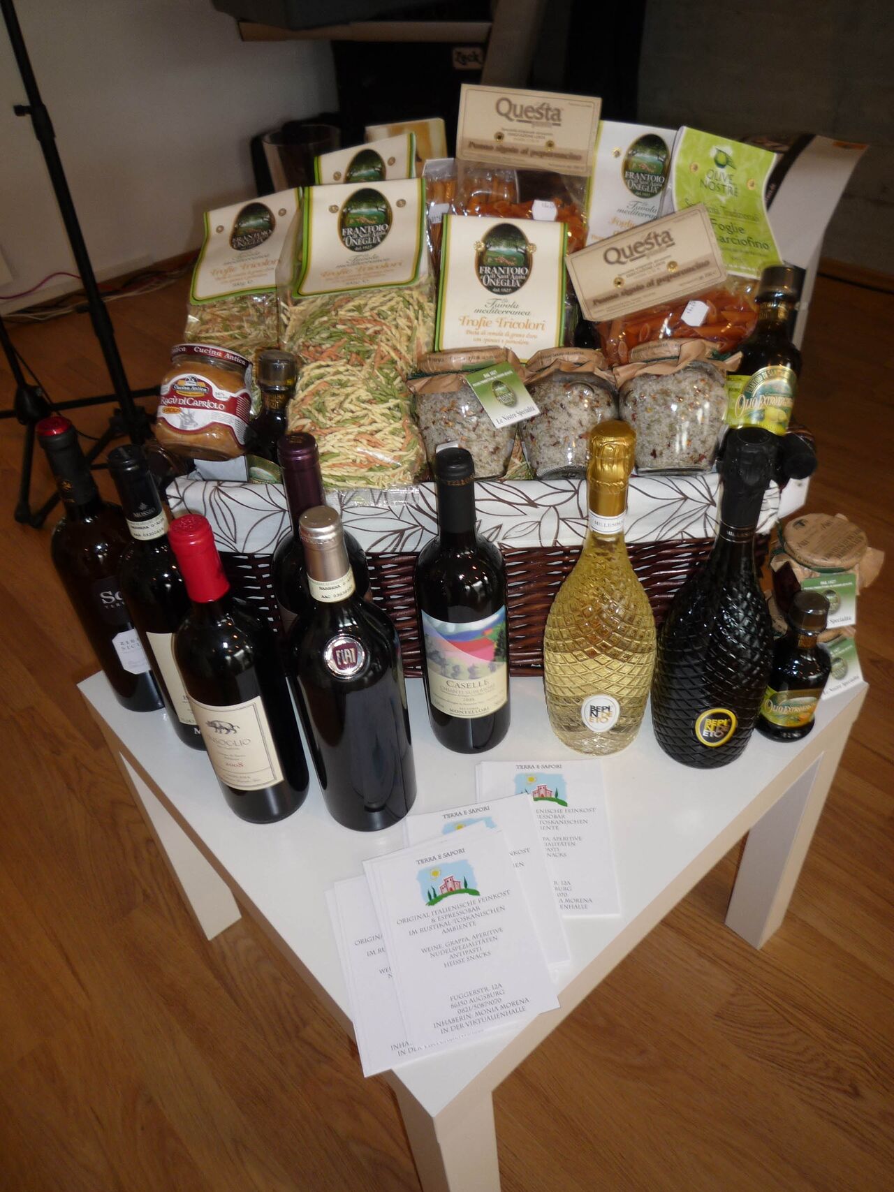 una presentazione per un cliente