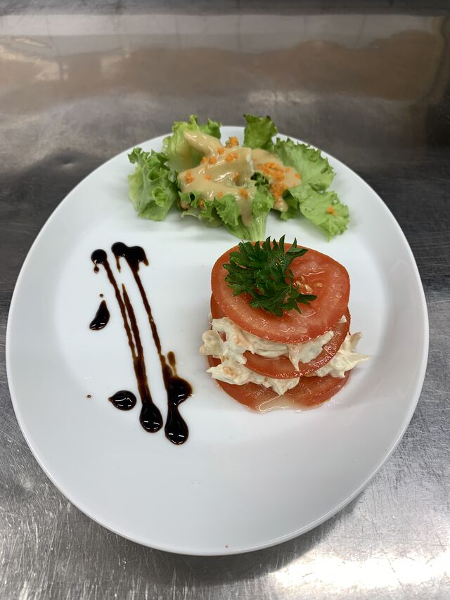 Tomate surimi mayo