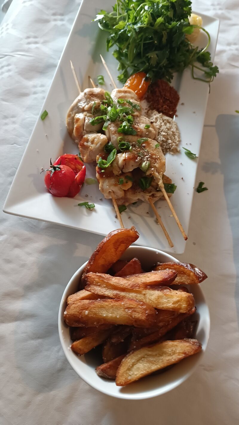 Brochettes de poulet