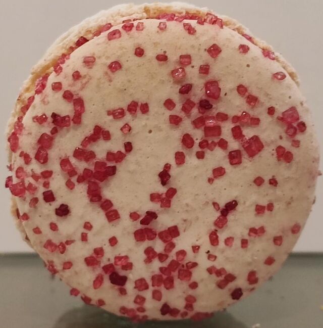 Macaron Façon Fraisier