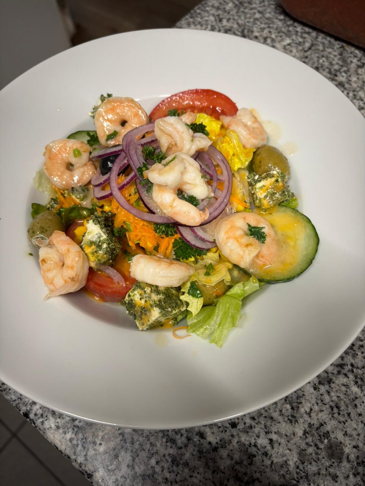 Garnelen-Salat – Frische trifft Raffinesse