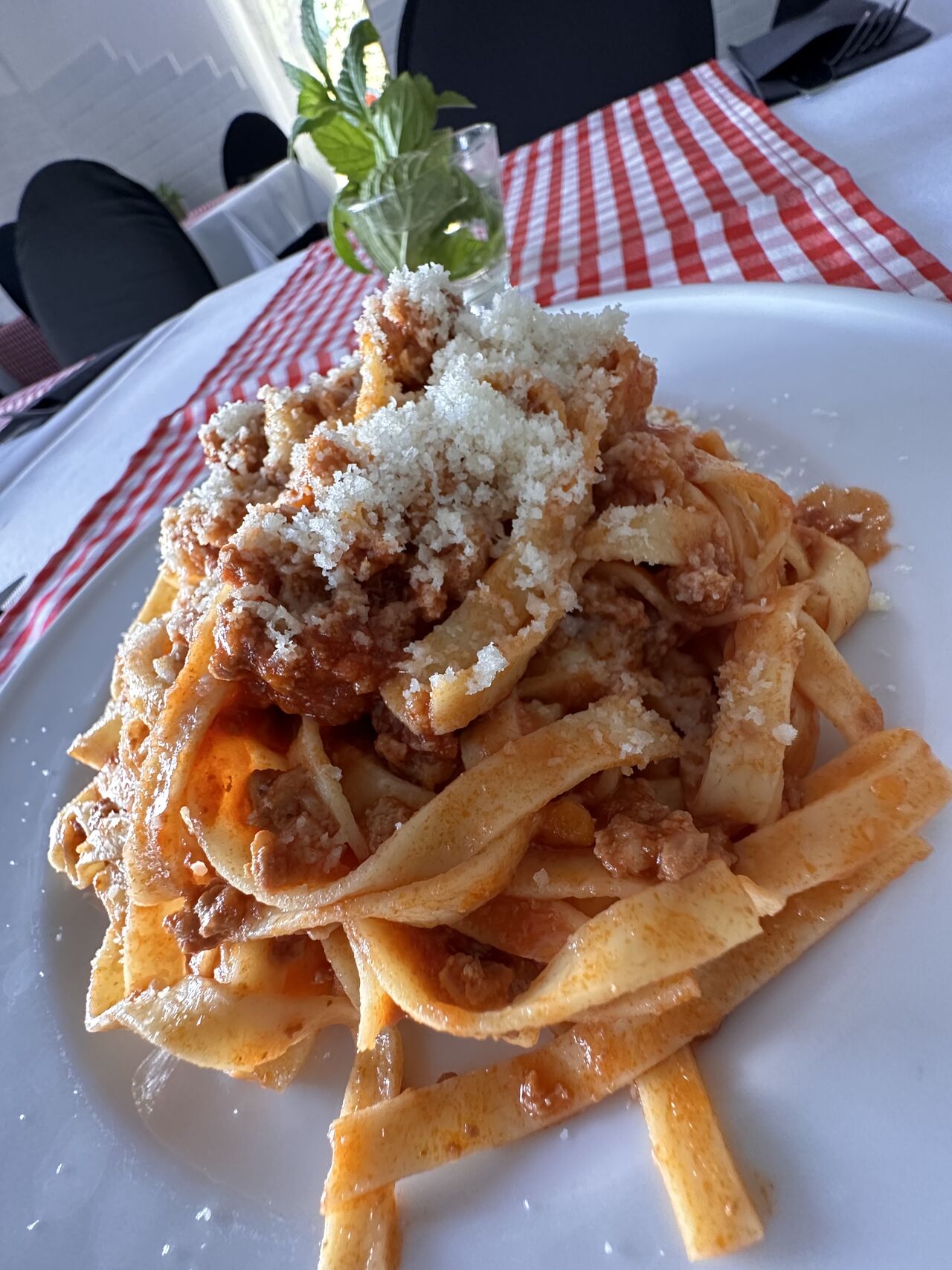 Tagliatelle alla bolognese 