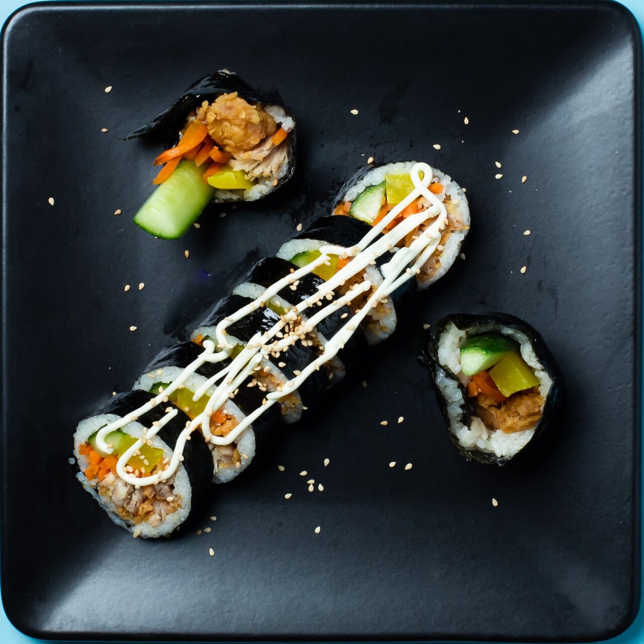 Fried Chicken Suchi Roll