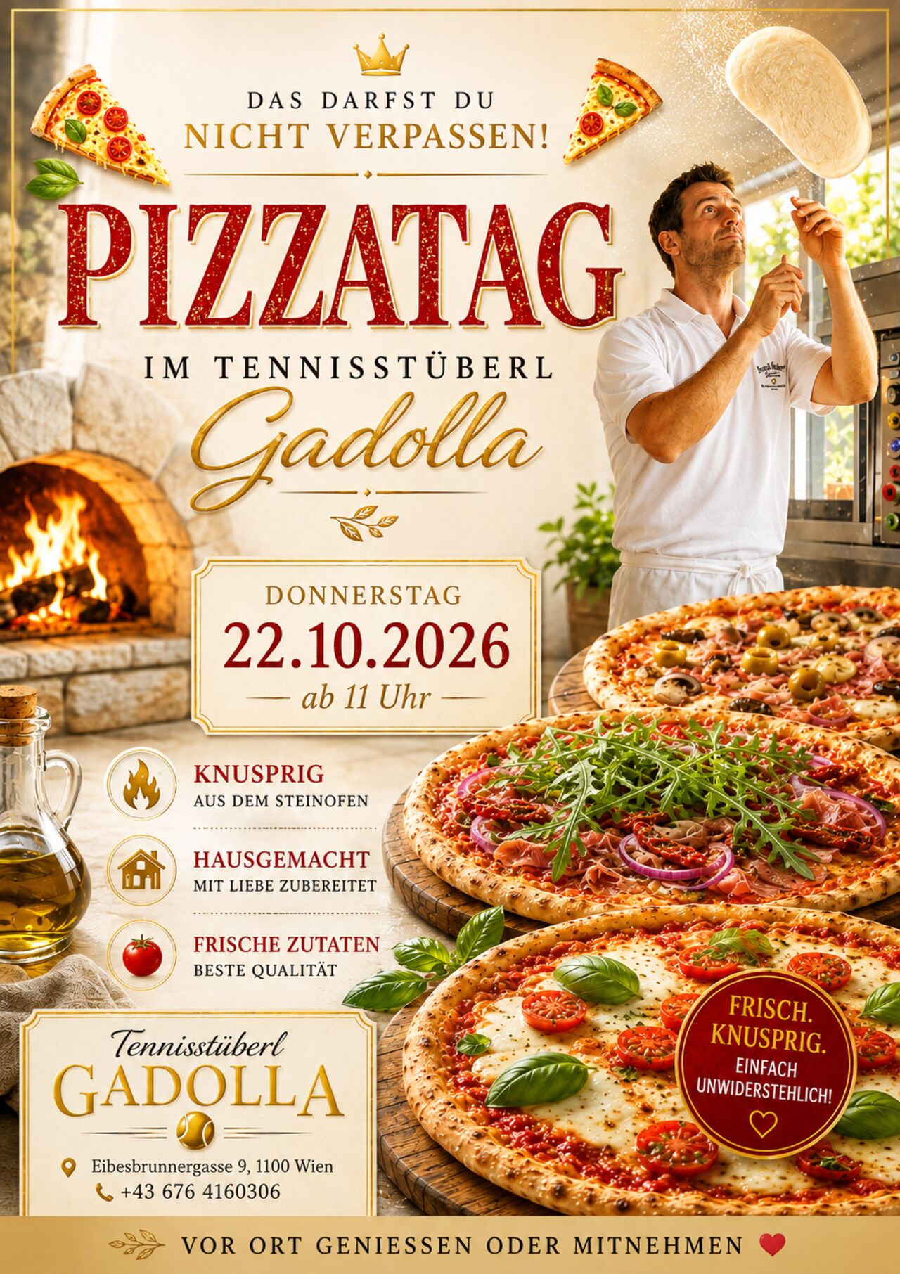 Pizzatag 22.10.2026