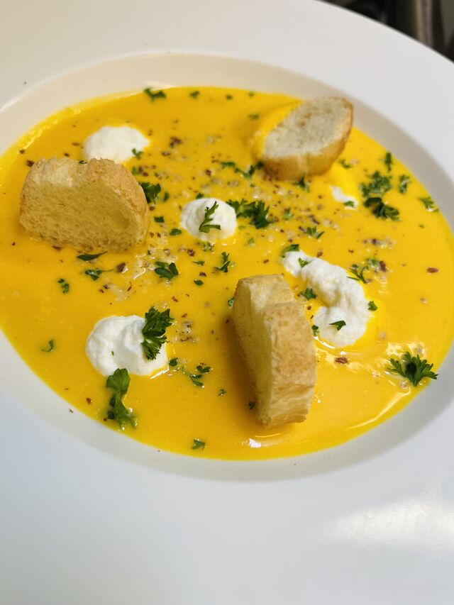 Velouté butternut potimarron 