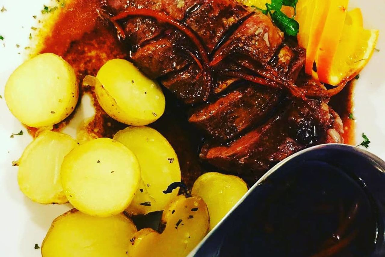 Duck Breast w/ Orange sauce