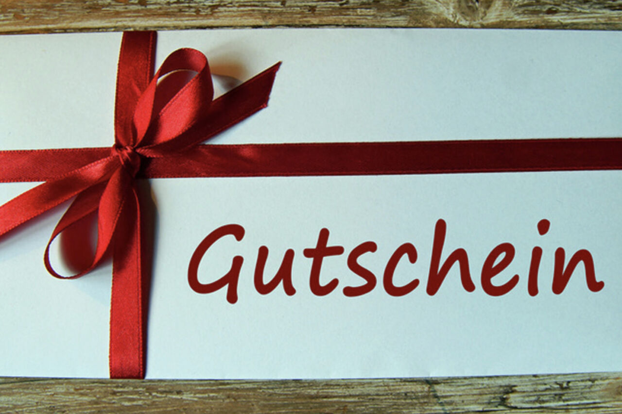 Gutscheine für die Bar….