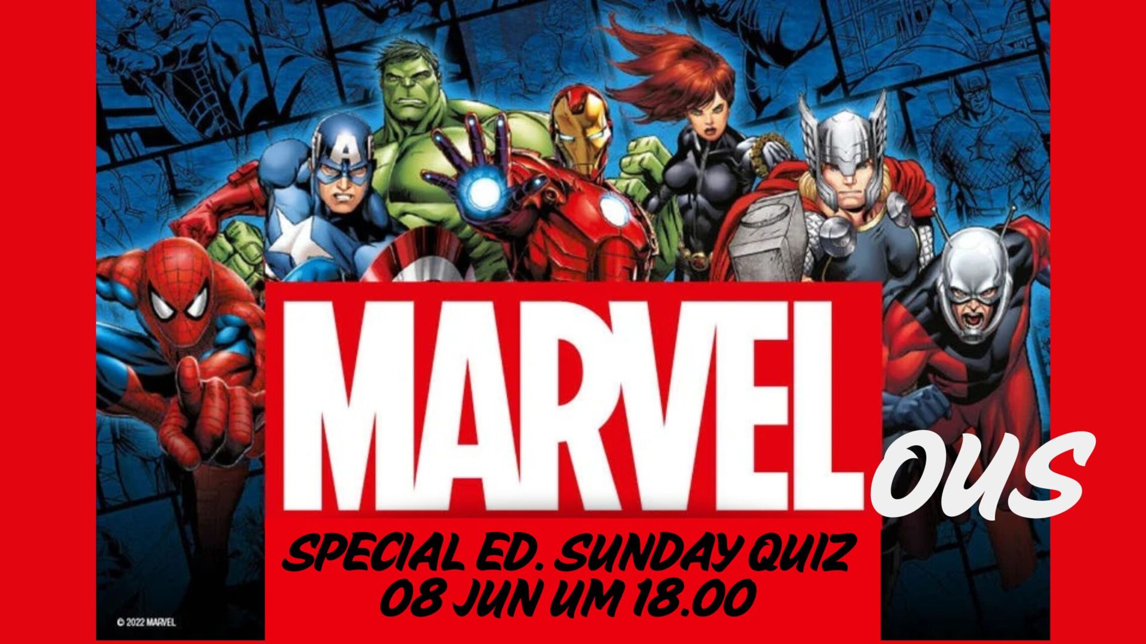 08 JUN - SES Quiz - Thema: MARVELS (Movie Universe)