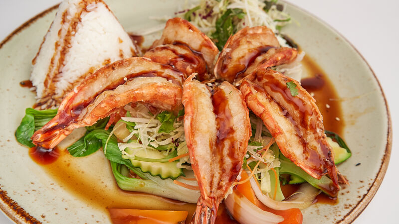 Black Tiger Großgarnellen Teriyaki Special