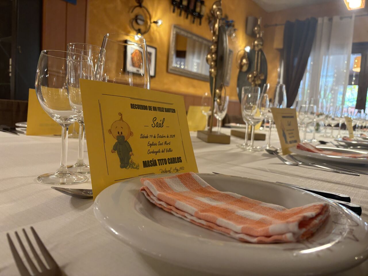 BAUTIZOS Y COMUNIONES