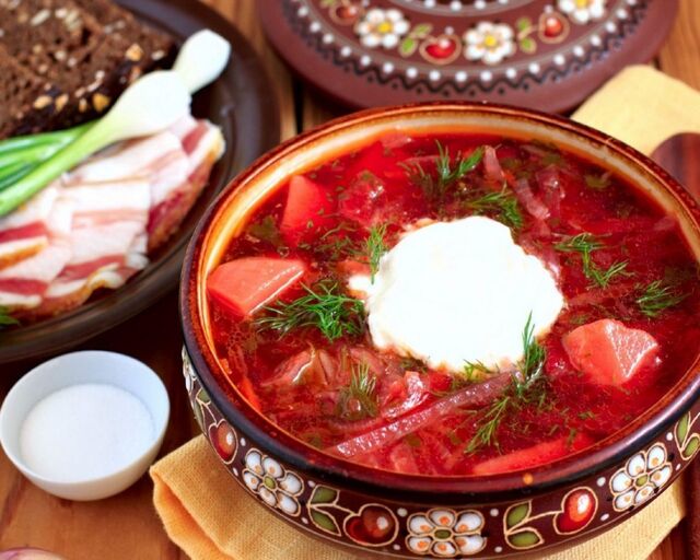 Борщ український