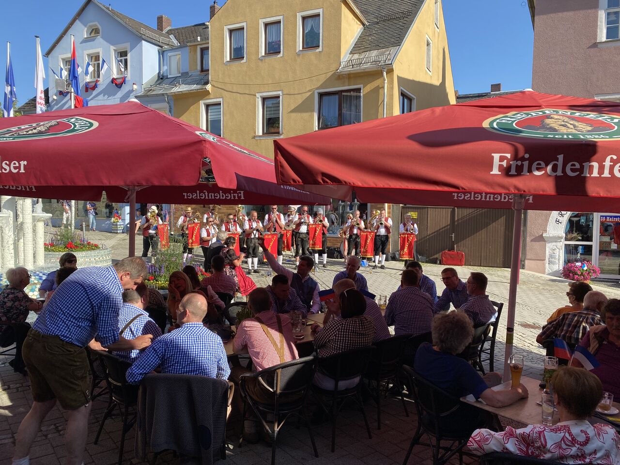 Selber Wiesenfest Egertaler Blaskapelle 