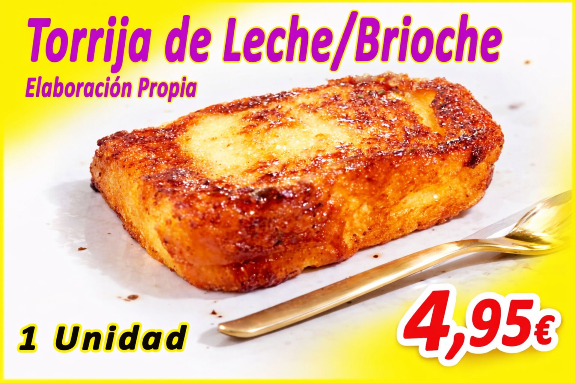 TORRIJAS DE LECHE - BRIOCHE