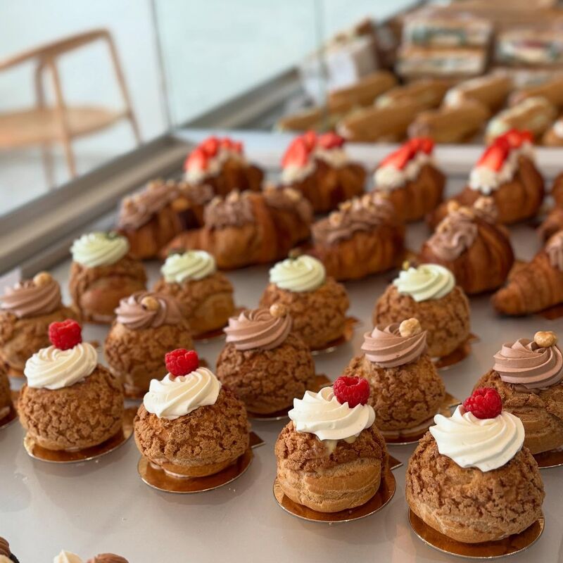 Petits choux crémeux