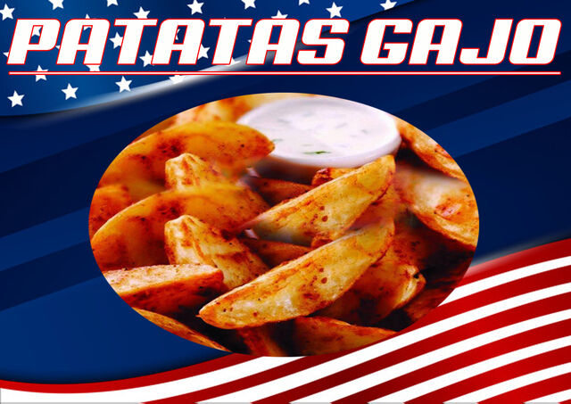 Patatas Gajo especiada con salsa a elegir