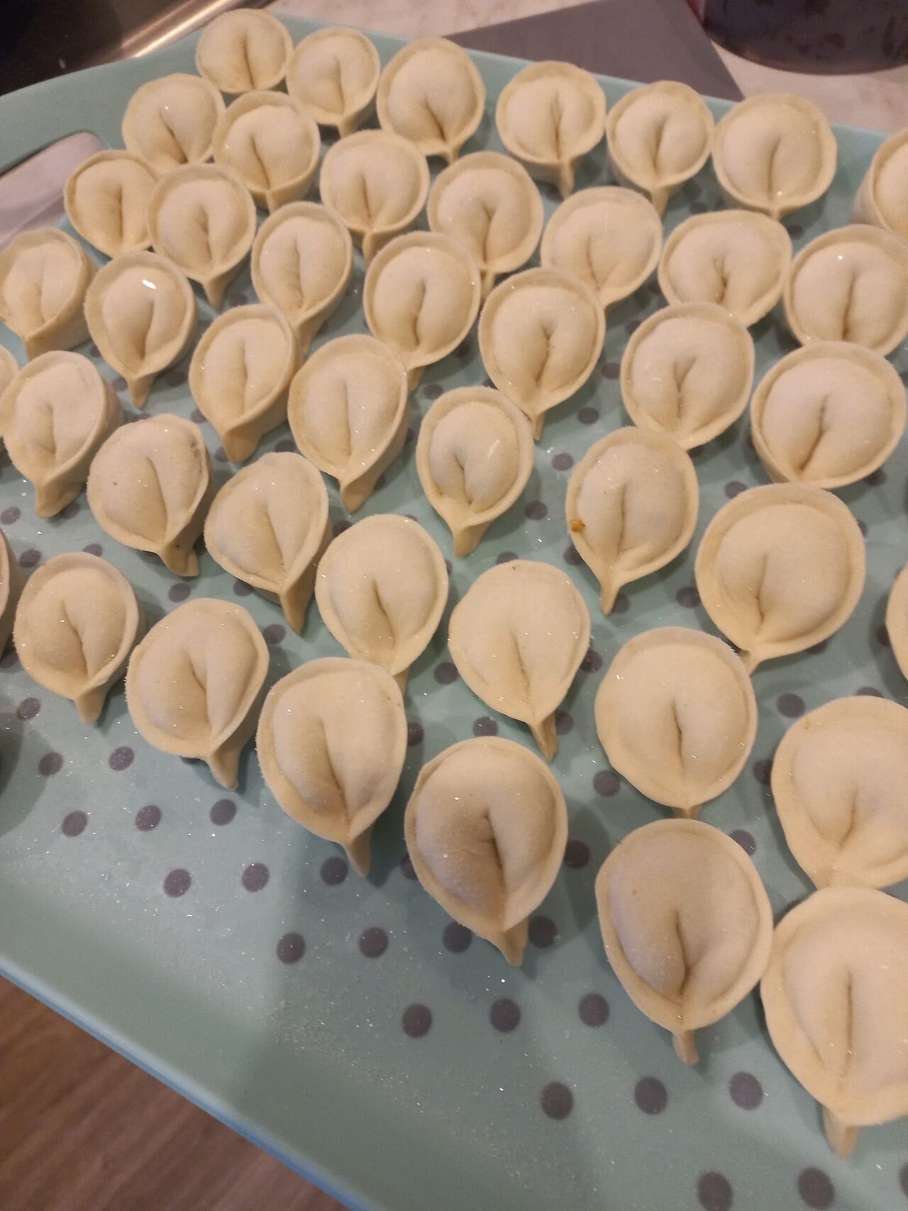 Uszka z kapustą i grzybami