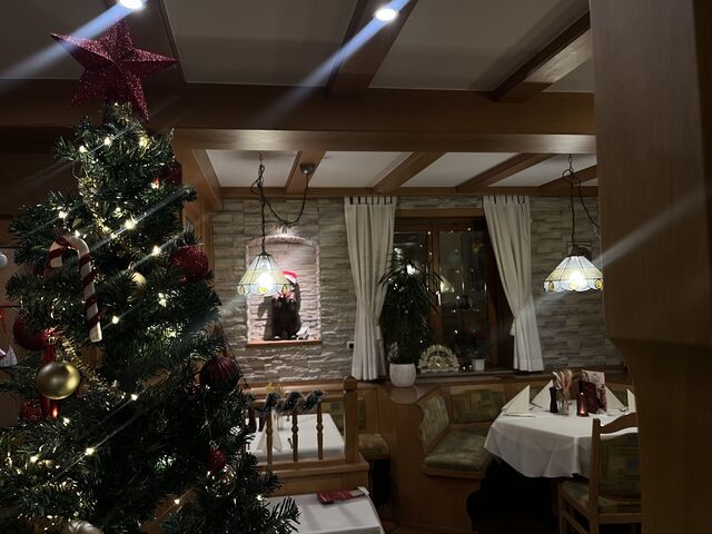 Weinachten beim Bären