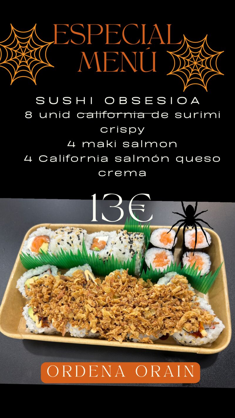 Promo sushi obsesión 