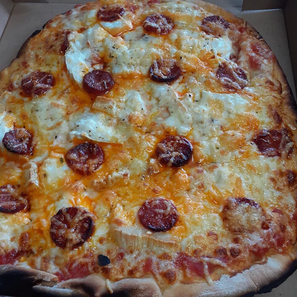 Notre pizza Spéciale Chorizo
