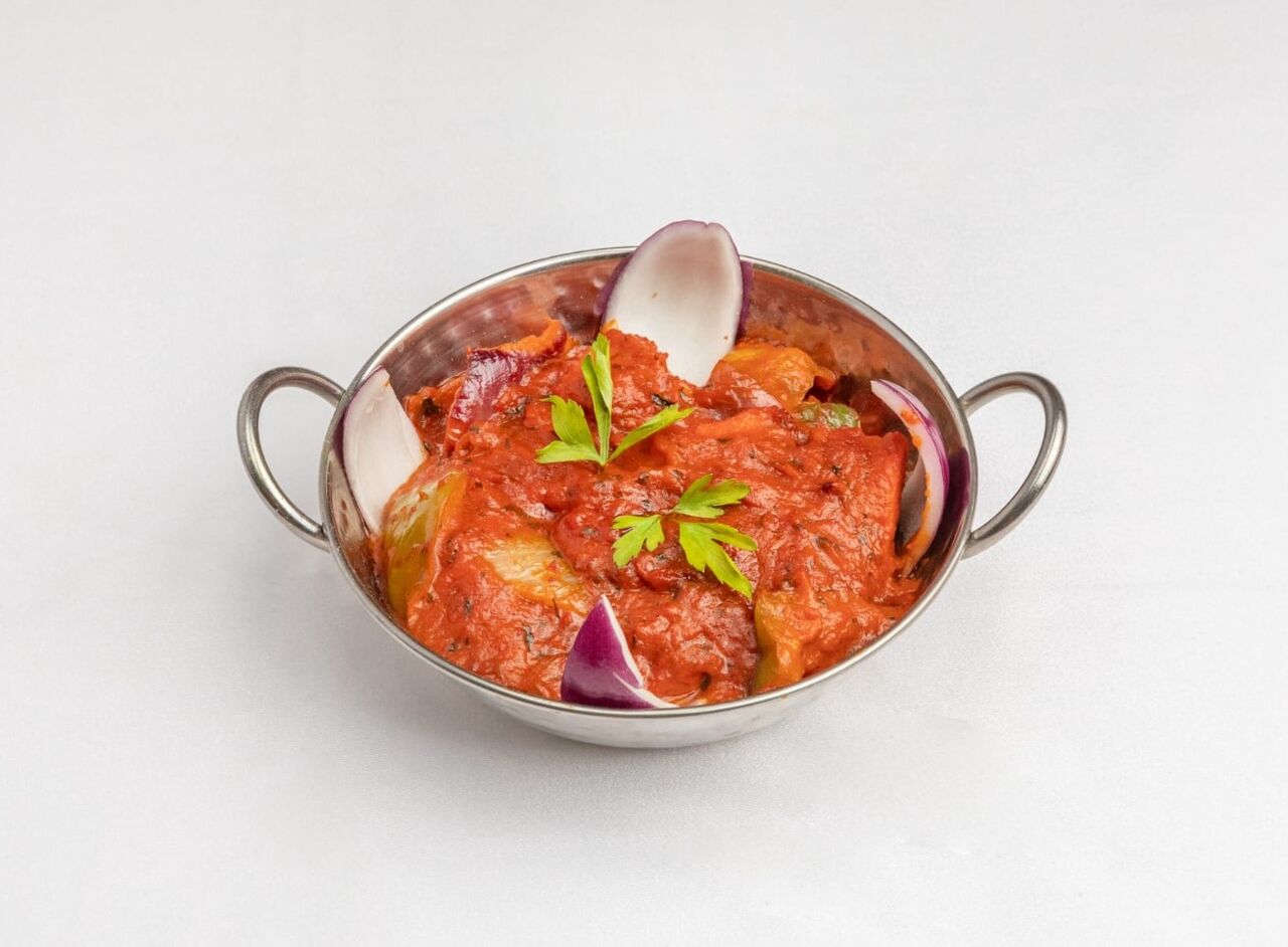 Karahi de pollo o cordero