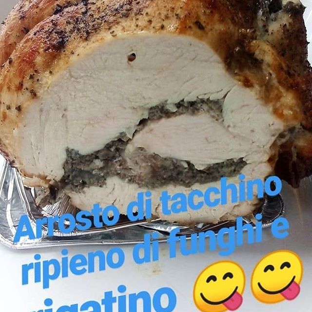 arrosto di tacchino ripieno