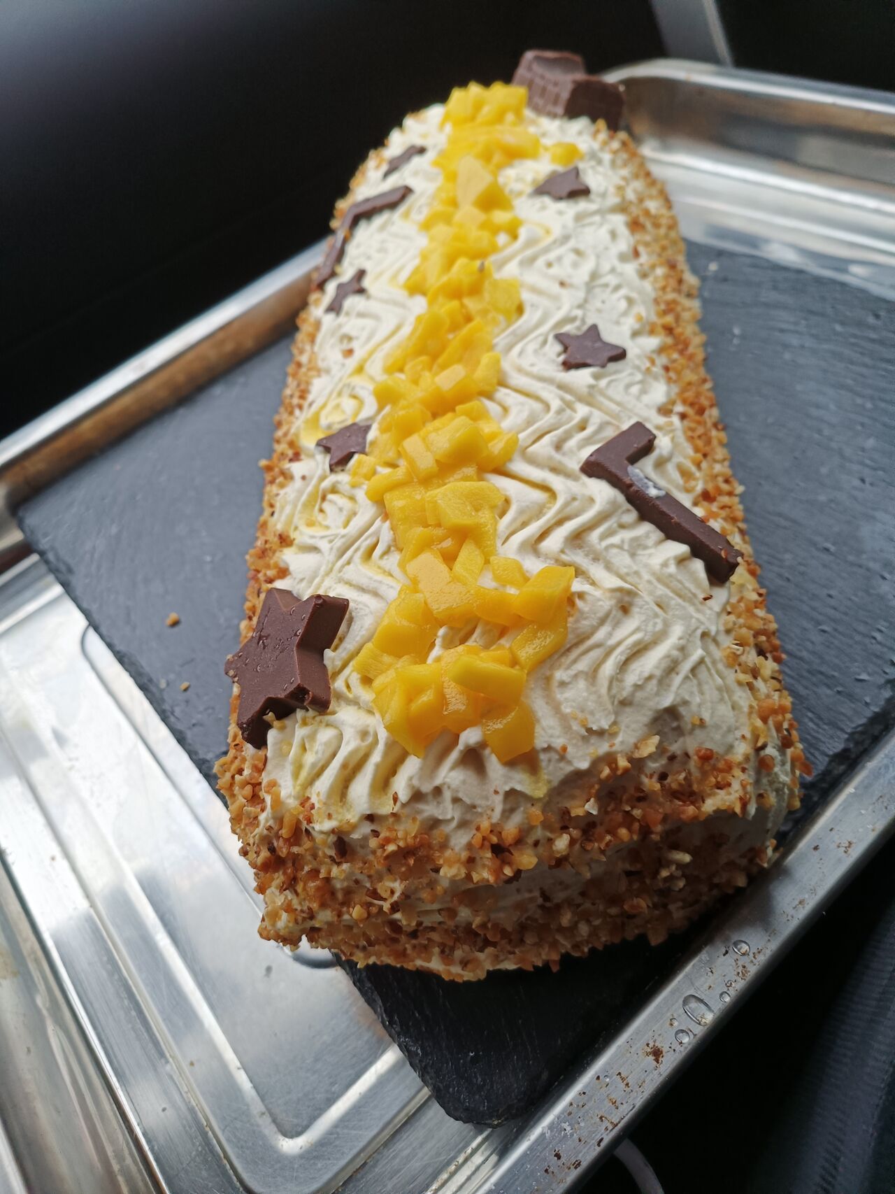 BUCHE DE NOEL MANGUE PASSION 