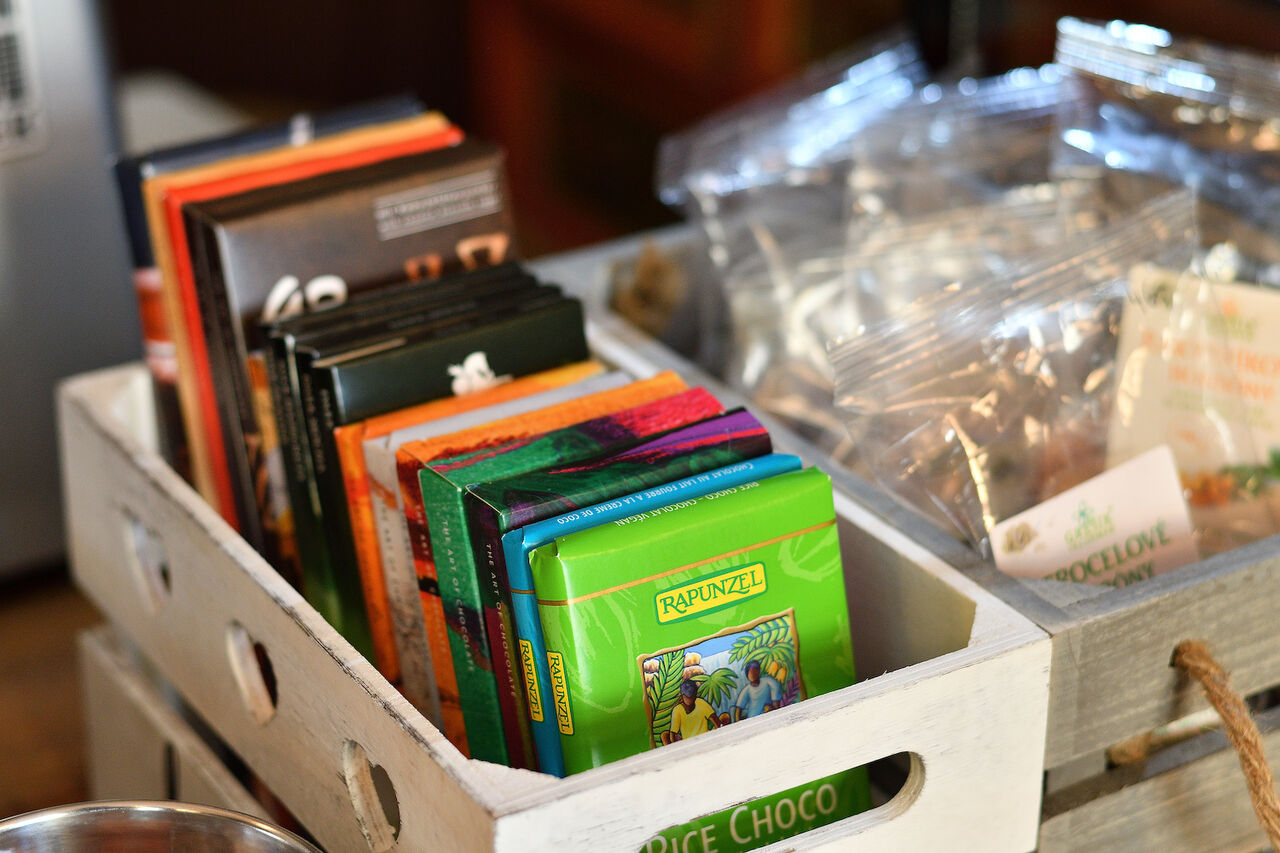 Čokoláda bio, vegan, fair...