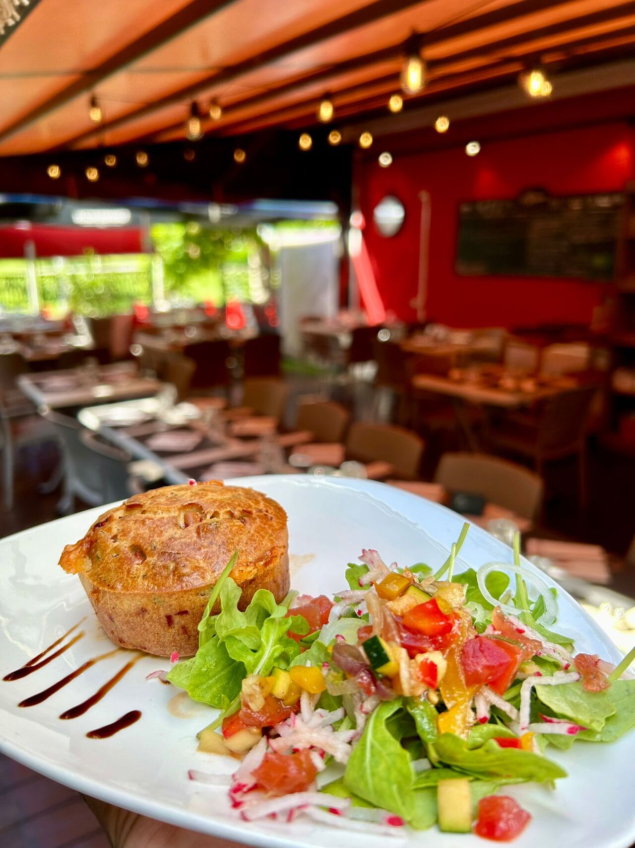 ENTREE DU JOUR (muffin jambon & fromages de Savoie)