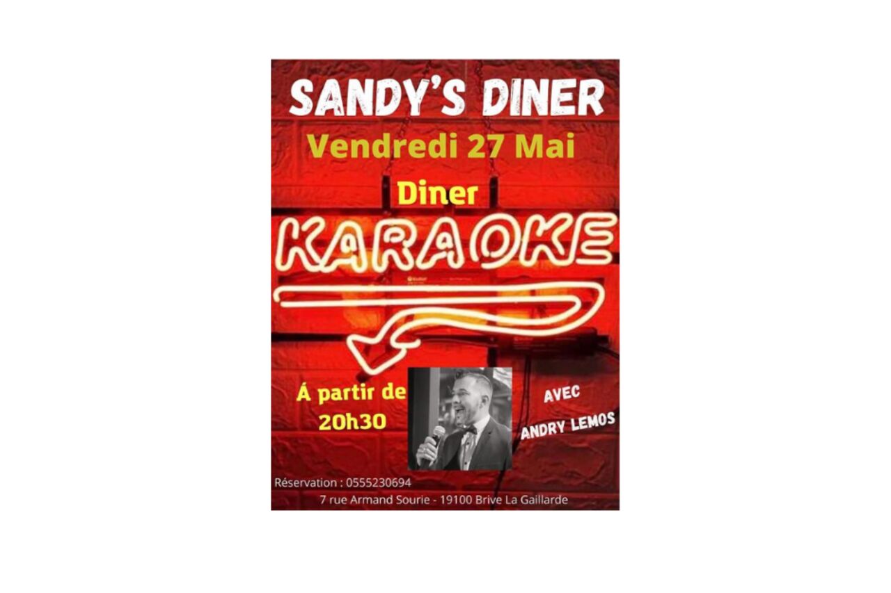 Soirée Dîner KARAOKE - Vendredi 27 mai 2022 à 20h30