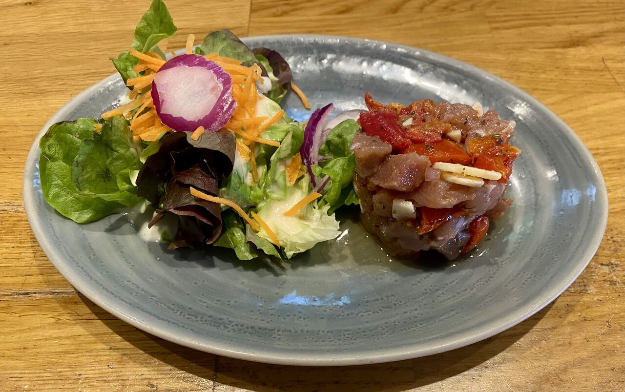 Tartare de thon à l’italienne 