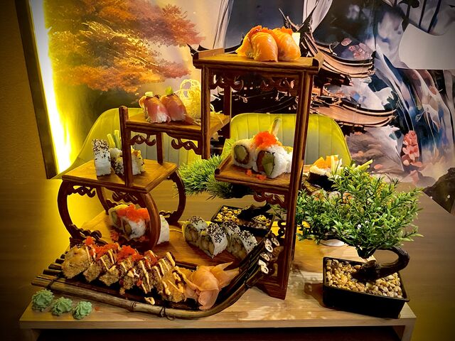 Sushi Platt für 2 Personen 