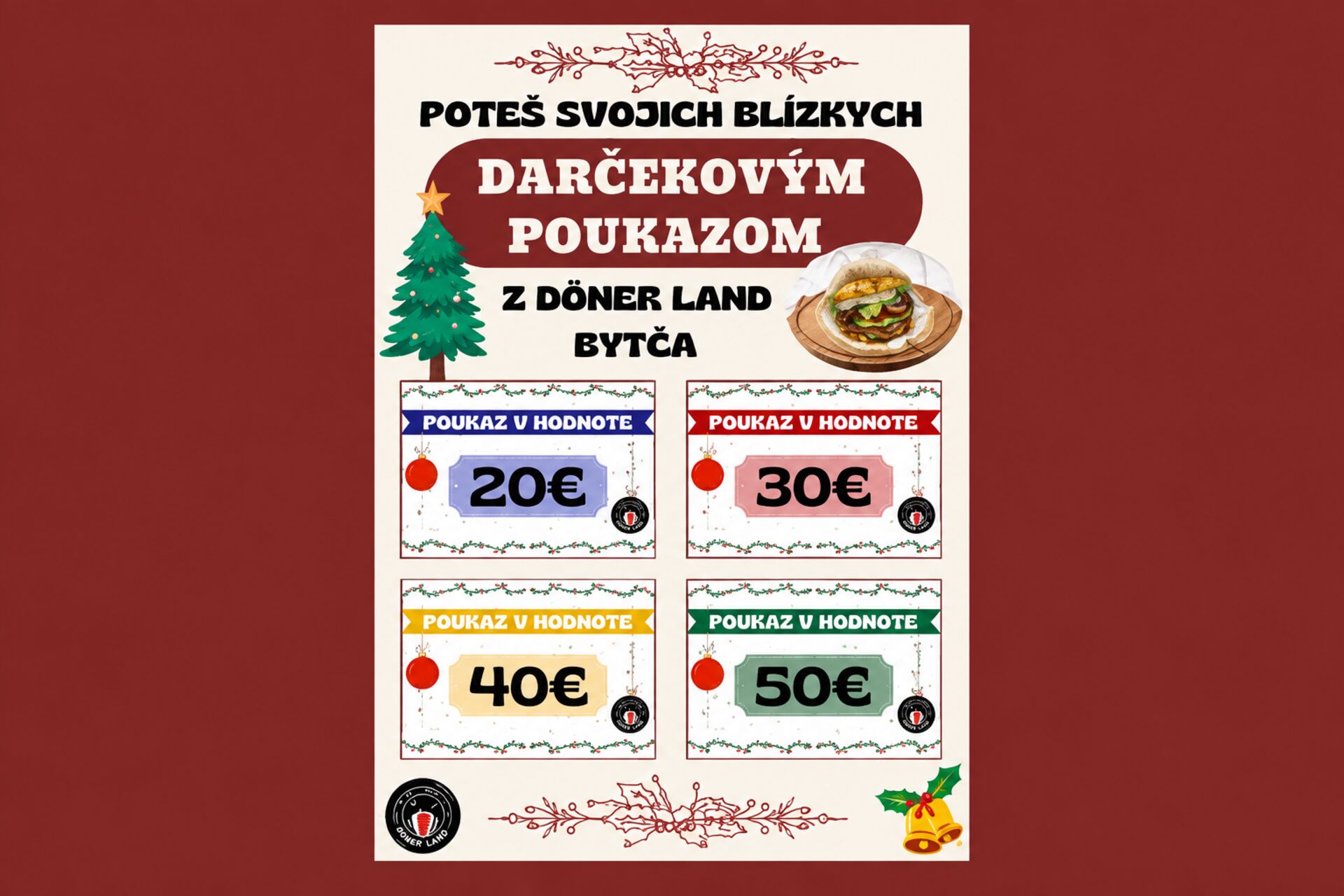 Darujte chuť Döner LAND 🎁🥙
