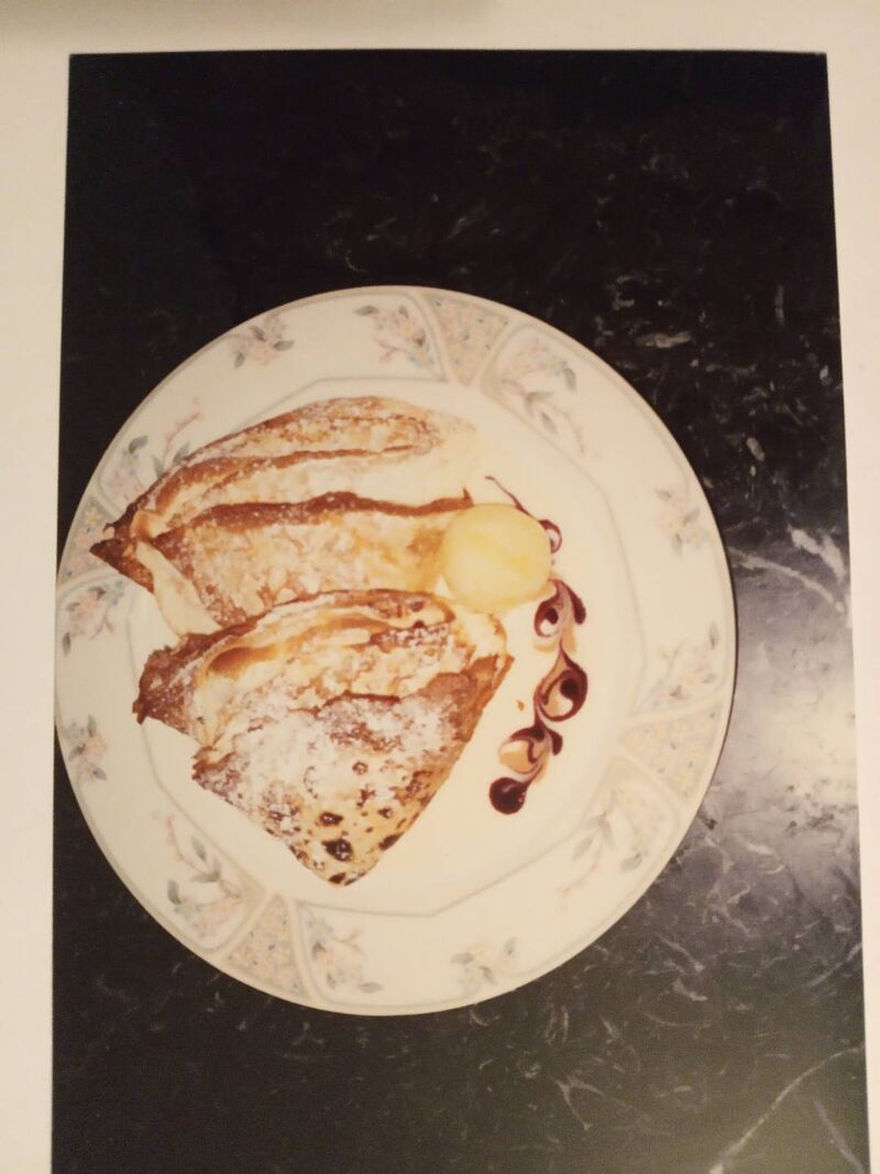 Crêpe soufflée au grand marnier