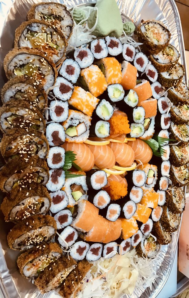 Suhi-Platte zum Mitnehmen